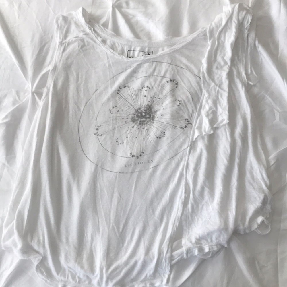 White free people shirt